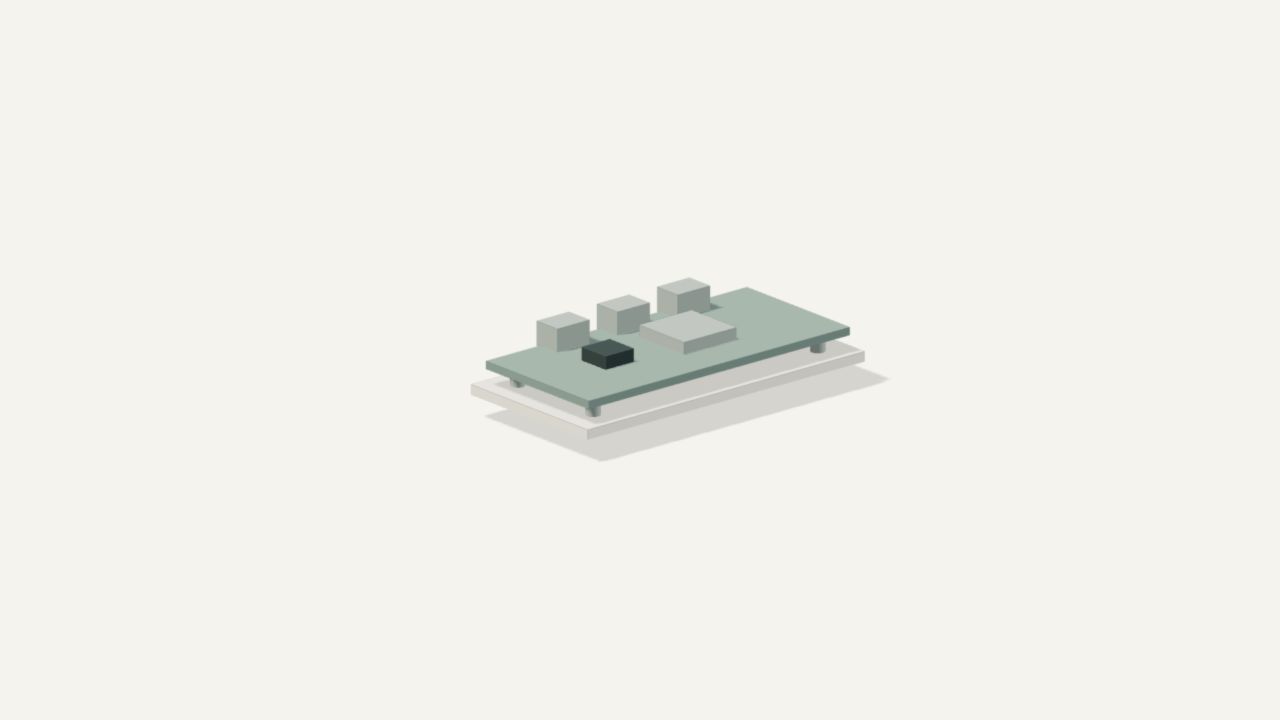 Rechenplatine – aus dem gemeinsamen Gerätemodell